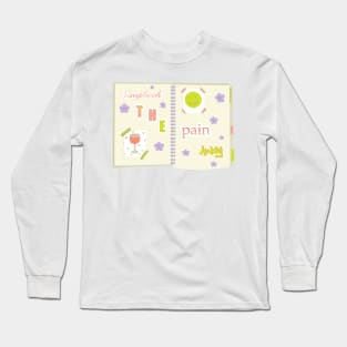 Funny scrapbook crafting quote, scrapbooking lovers Long Sleeve T-Shirt